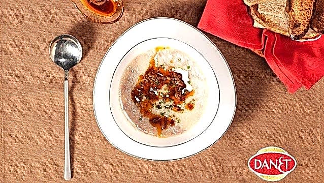 DANET'ten Limonlu ve Yoğurtlu Gerdan Çorbası Tarifi