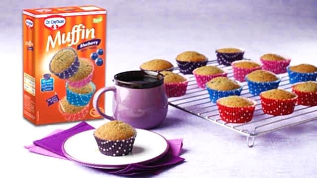 Dr. Oetker’den Blueberry Muffin