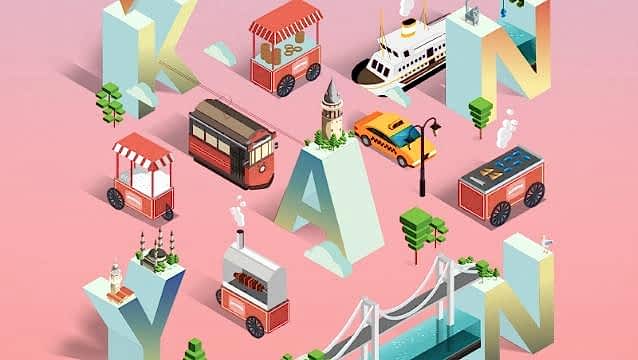 İstanbul lezzetleri kanyon sokaklarında 