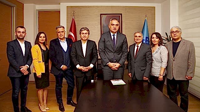 TUYED yeni yönetiminden Bakan Ersoy’a ziyaret